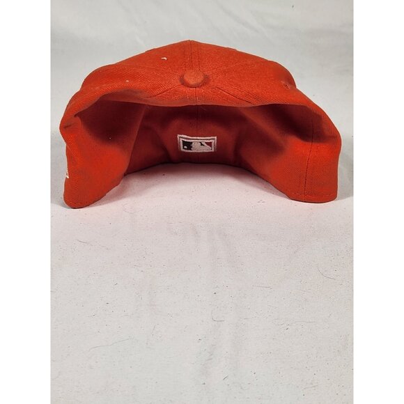 NOS Houston Astros New Era Flex Fit Cap Black & Orange 3d Embroidery sz M/L - Picture 3 of 9